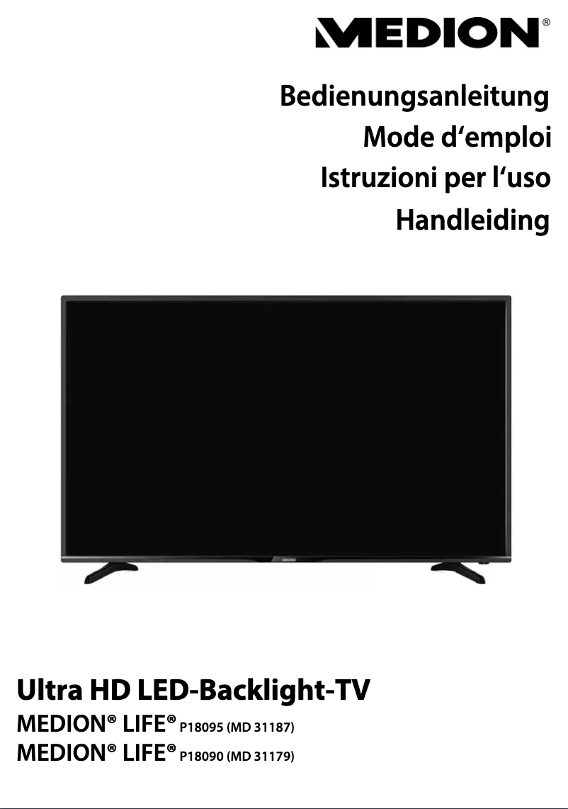 Image de la première page du manuel de l'appareil LIFE P18095 (MD 31187)