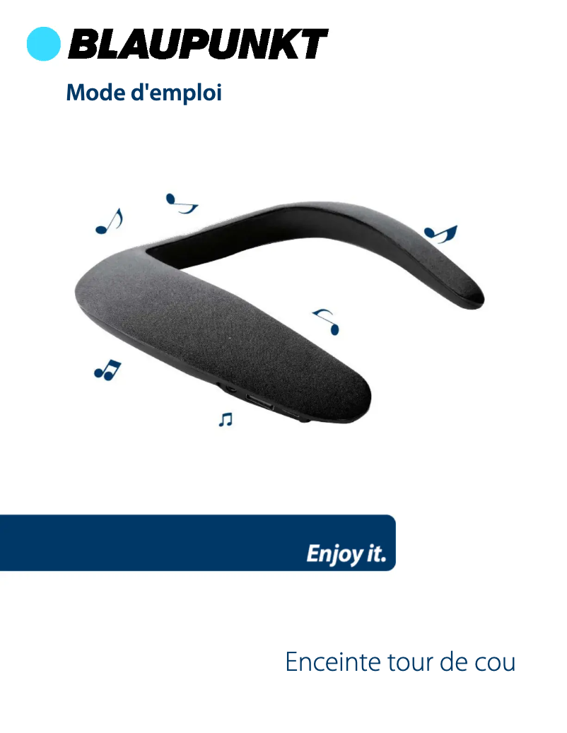 Image de la première page du manuel de l'appareil BLP4910