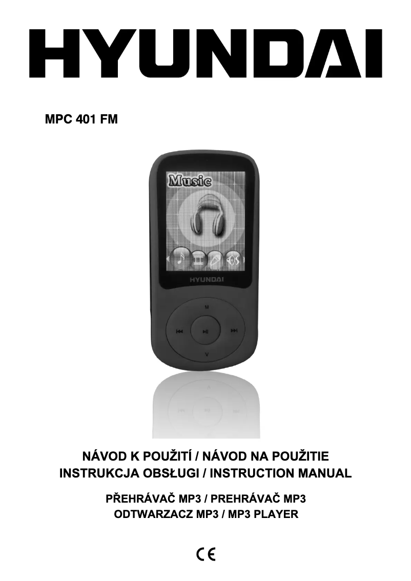 Page n°1 - Manuel utilisateur Hyundai MPC 401