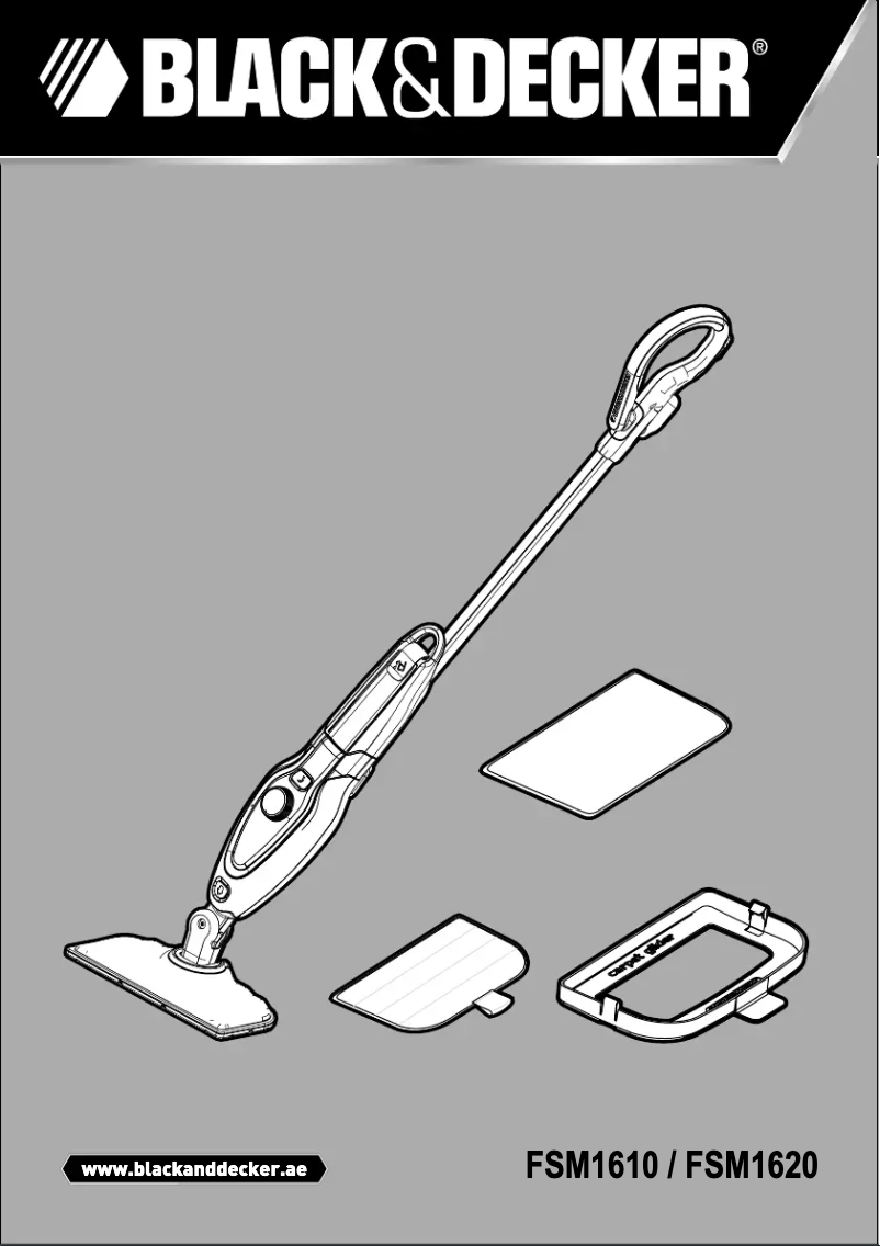 Página 1 del manual Manual de usuario Black & Decker FSM1620