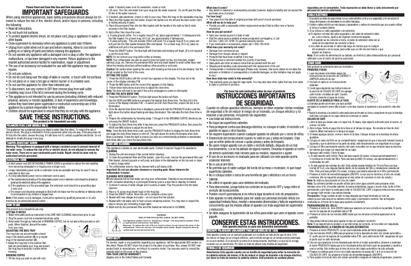 Image de la première page du manuel de l'appareil CM620B