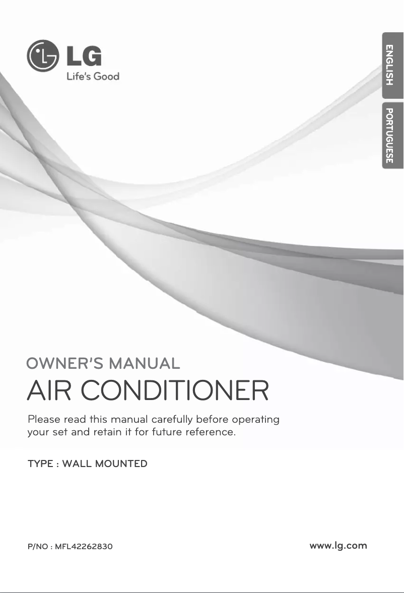 Page 1 de la notice Manuel utilisateur LG ASUW122B1U0