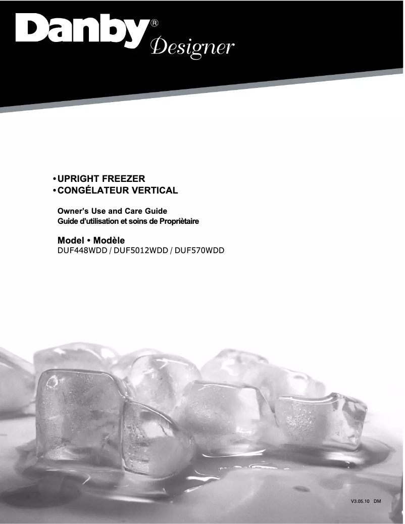 Página 1 del manual Manual de usuario Danby Designer DUF5012WDD