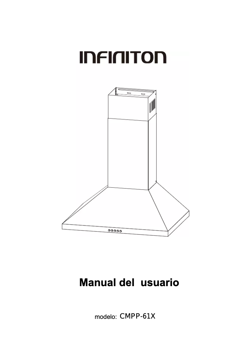 Page 1 de la notice Manuel utilisateur Infiniton CMPP-61X