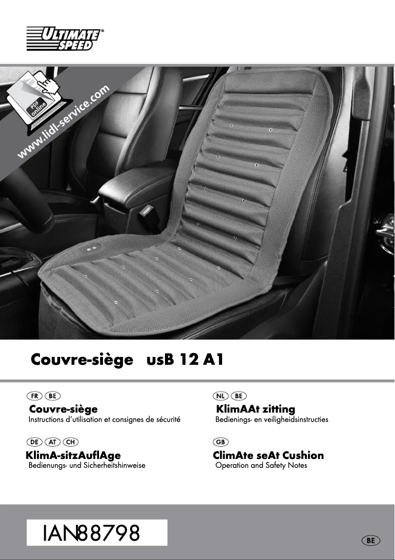 Page n°1 - Manuel utilisateur Ultimate Speed USB 12 A