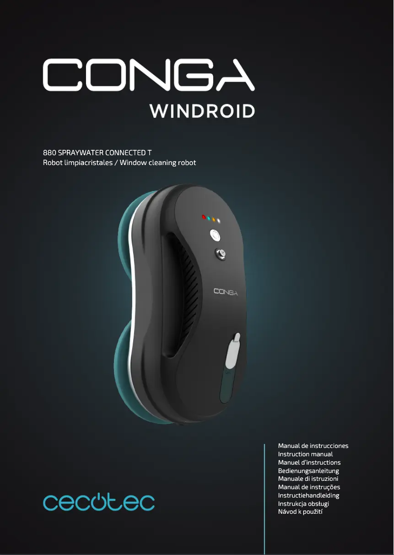 Page n°1 - Manuel utilisateur Cecotec Windroid 880 SprayWater Connected T