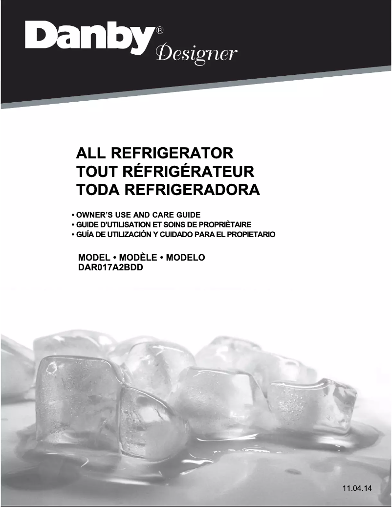 Imagen de la primera página del manual del dispositivo DAR017A2BDD