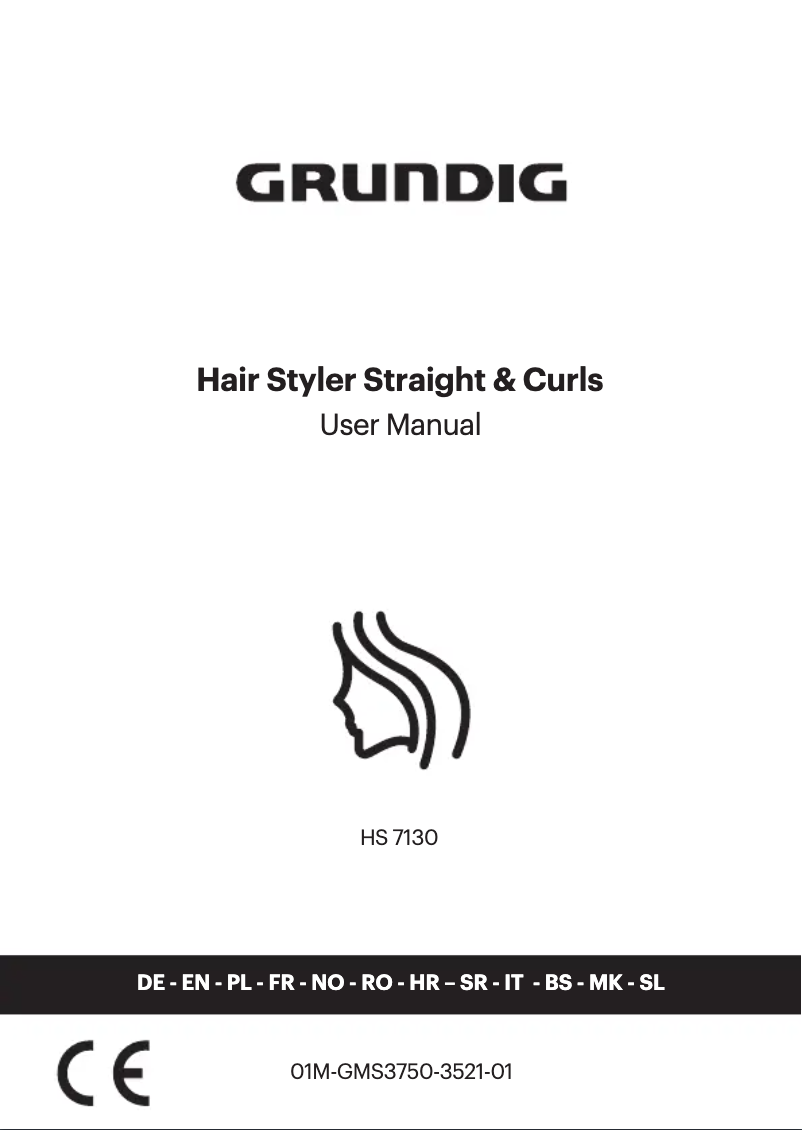 Page 1 de la notice Manuel utilisateur Grundig HS 7130