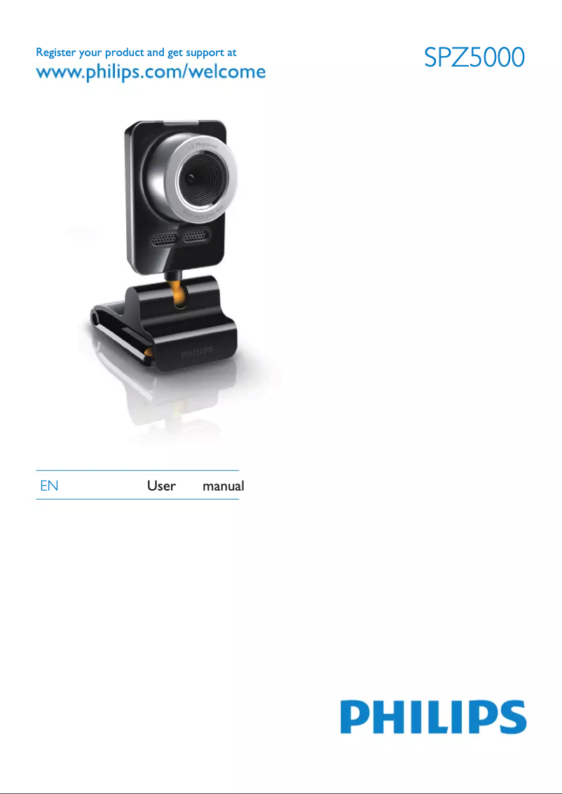 Page 1 de la notice Manuel utilisateur Philips SPZ5000