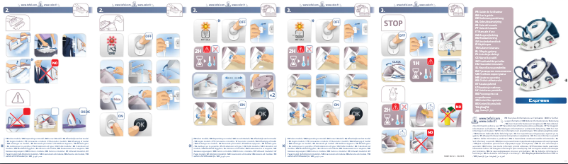 Page n°1 - Manuel utilisateur Tefal Express Anti-Calc GV7466