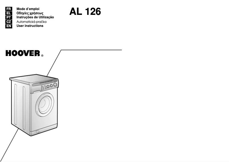 Image de la première page du manuel de l'appareil AL 126 11