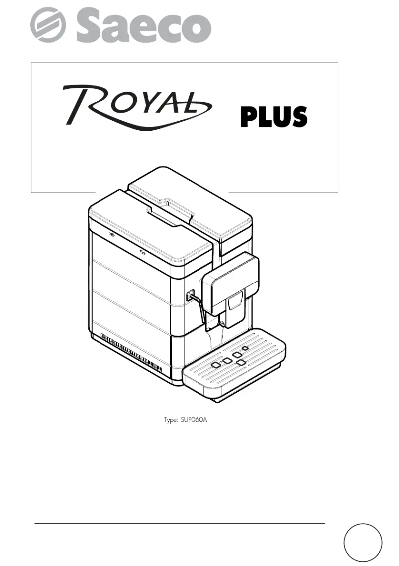Image de la première page du manuel de l'appareil Royal Plus