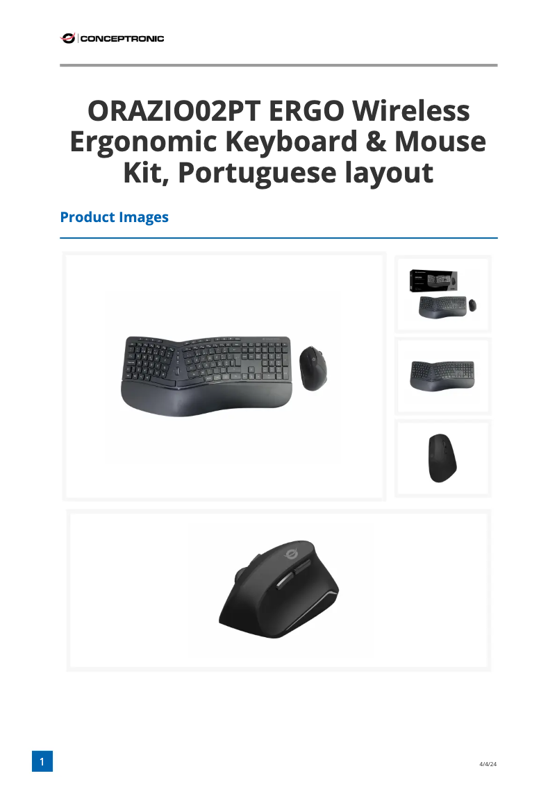 Image de la première page du manuel de l'appareil ORAZIO02