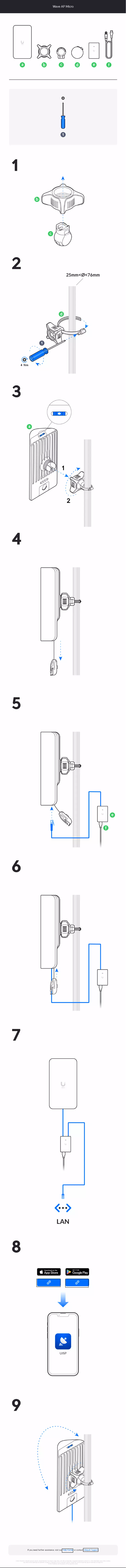 Image de la première page du manuel de l'appareil Wave AP Micro