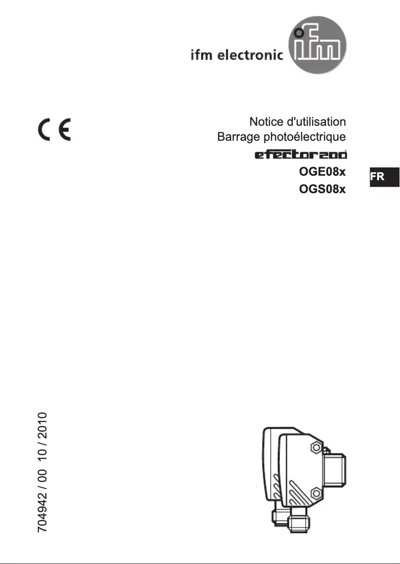 Imagen de la primera página del manual del dispositivo OGE080