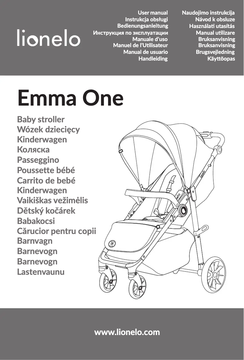 Imagen de la primera página del manual del dispositivo Emma One