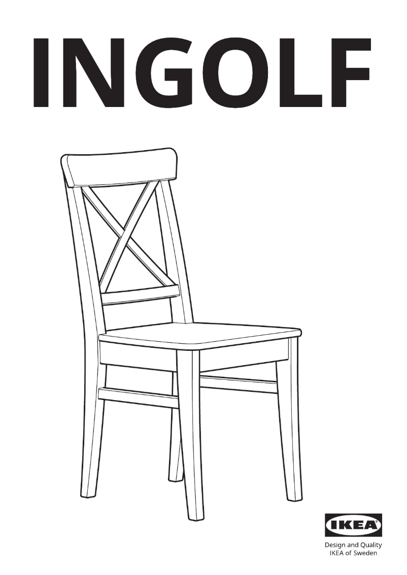Page 1 de la notice Manuel utilisateur Ikea INGOLF 704.638.36