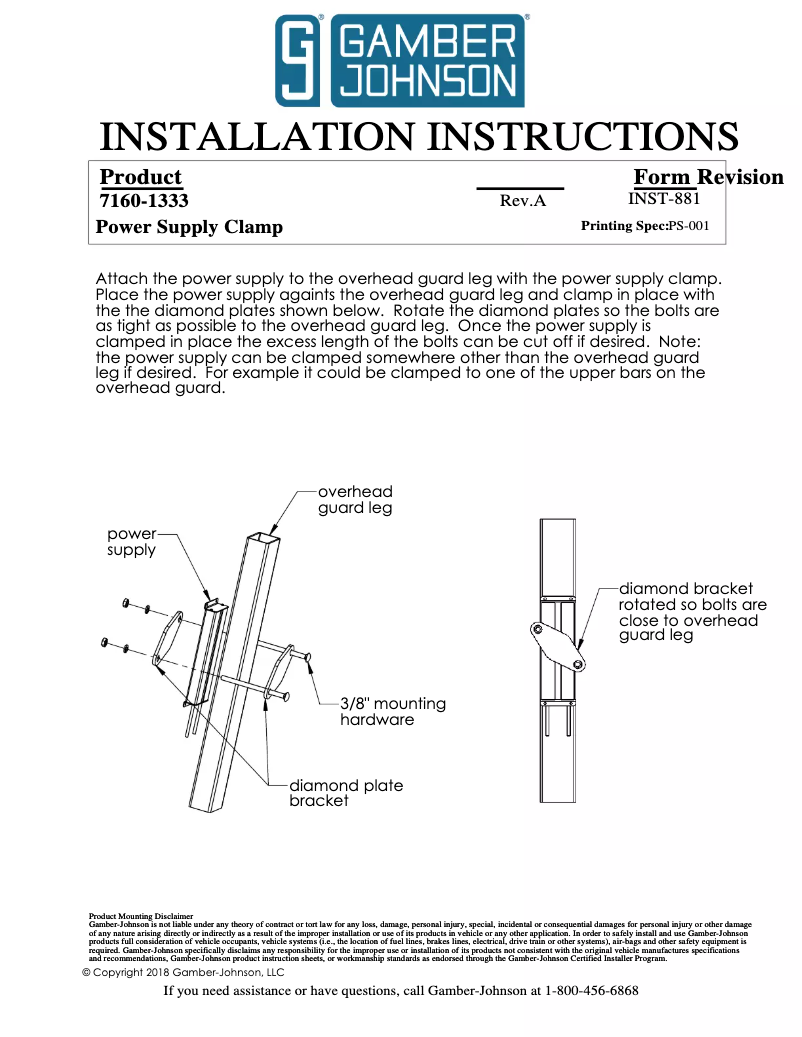 Image de la première page du manuel de l'appareil 7160-1333