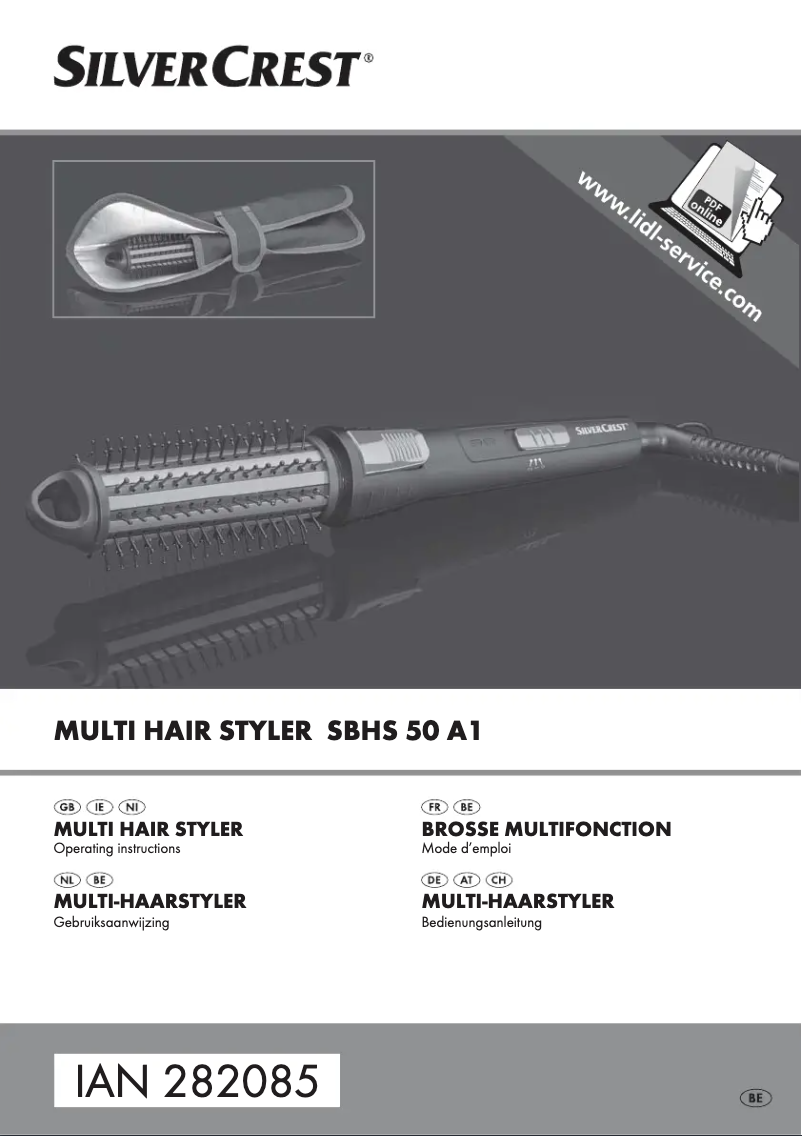 Page 1 de la notice Manuel utilisateur SilverCrest SBHS 50 A1