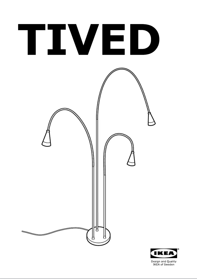 Image de la première page du manuel de l'appareil TIVED