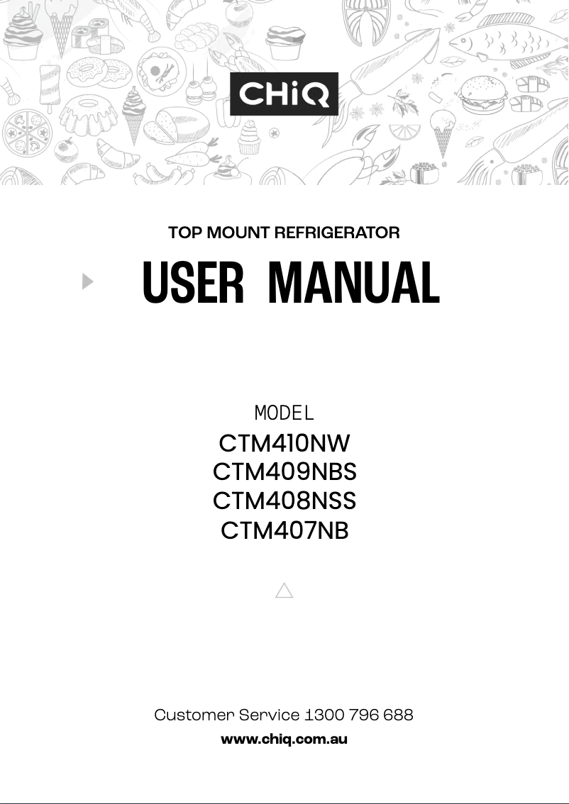 Page n°1 - Manuel utilisateur CHiQ CTM409NBS
