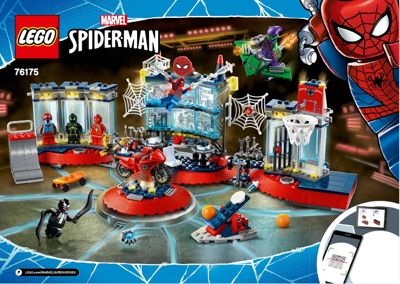 Image de la première page du manuel de l'appareil Marvel 76175