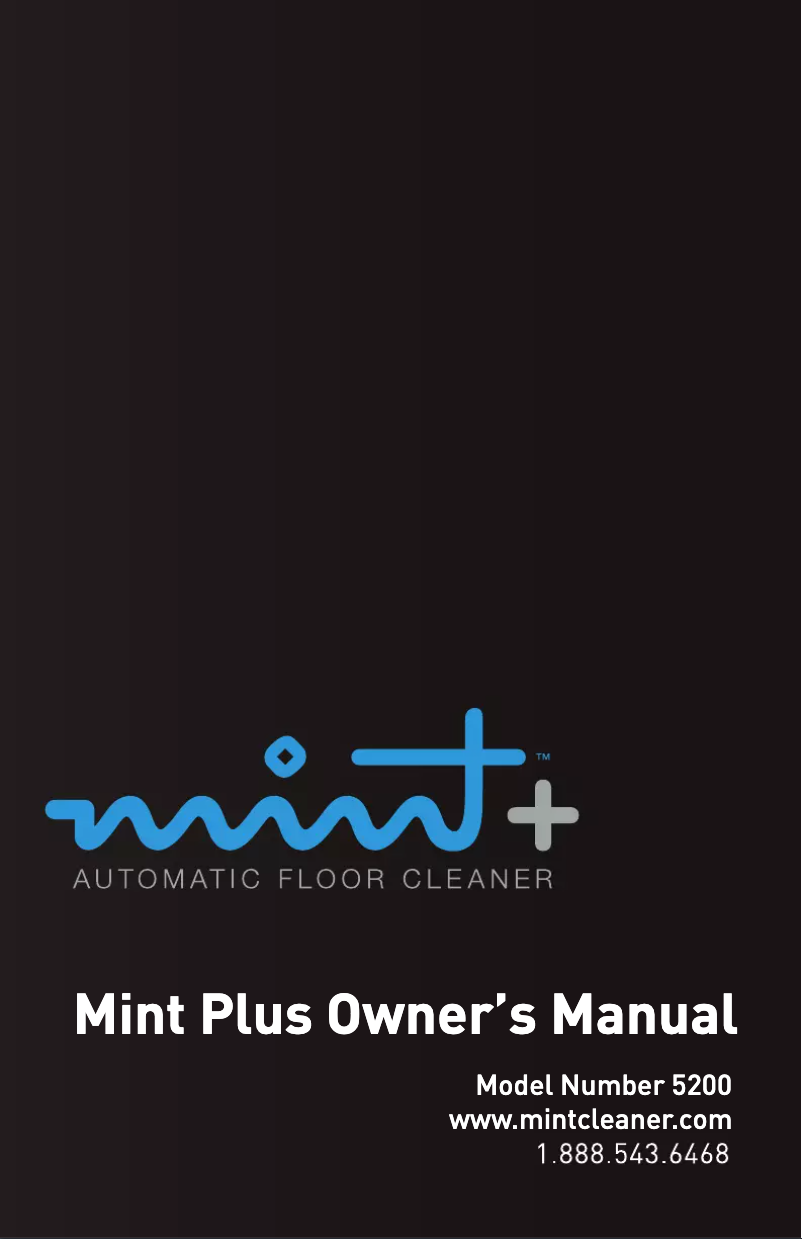 Image de la première page du manuel de l'appareil Mint 5200