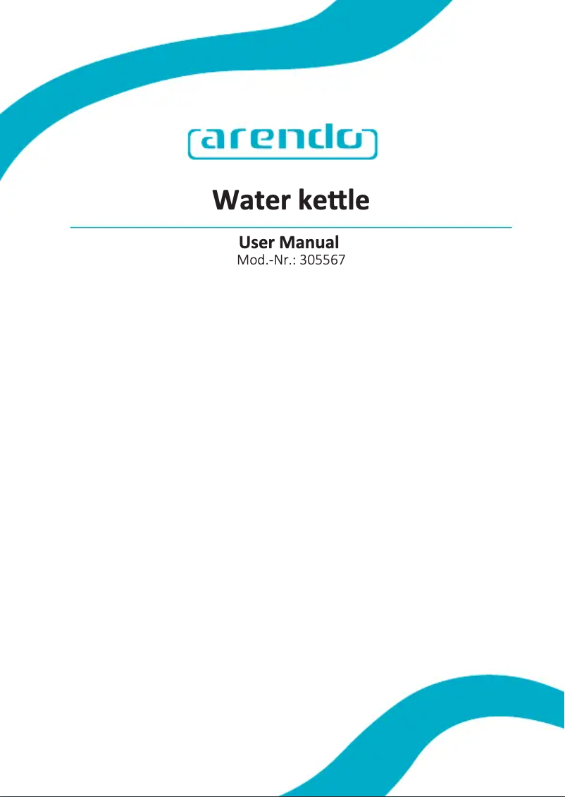 Page n°1 - Manuel utilisateur Arendo Class Control 305567