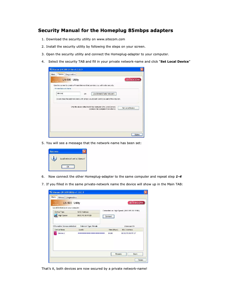 Image de la première page du manuel de l'appareil LN-514