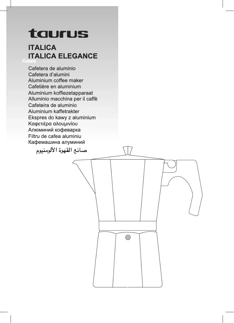 Image de la première page du manuel de l'appareil Italica 9