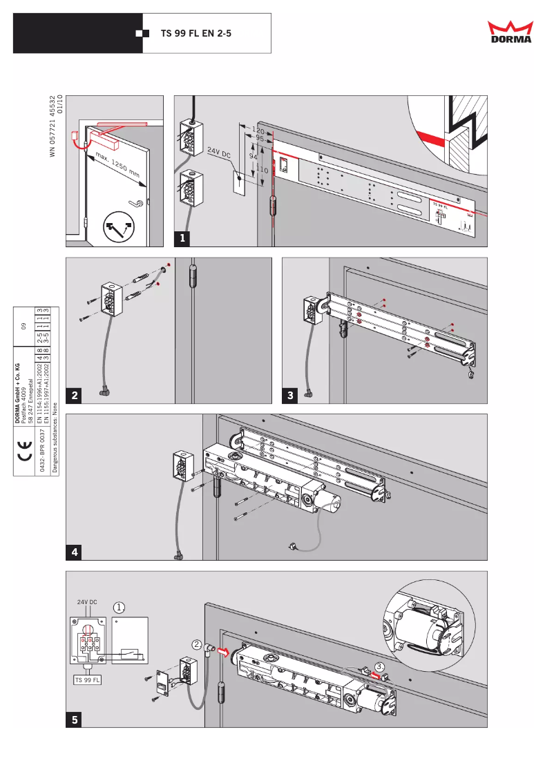 Image de la première page du manuel de l'appareil TS 99