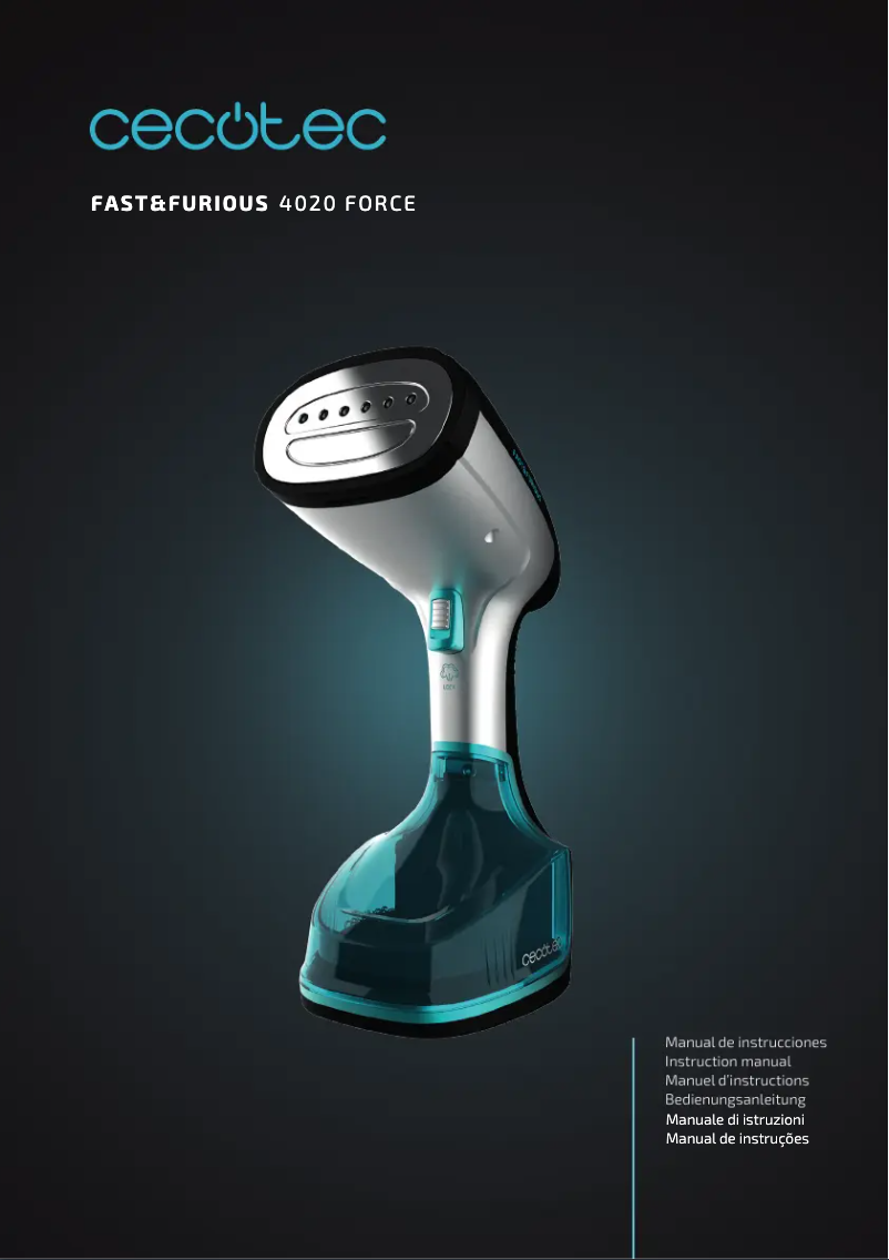Page n°1 - Manuel utilisateur Cecotec Fast&Furious 4020 Force