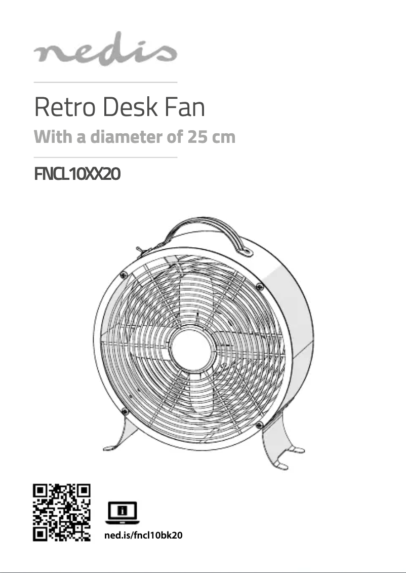 Image de la première page du manuel de l'appareil FNCL10TQ20