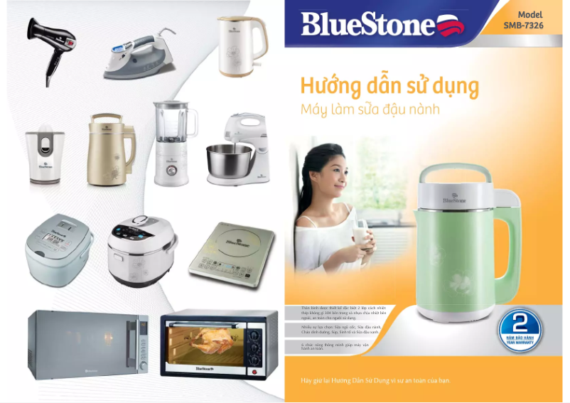 Página 1 del manual Manual de usuario BlueStone SMB-7326