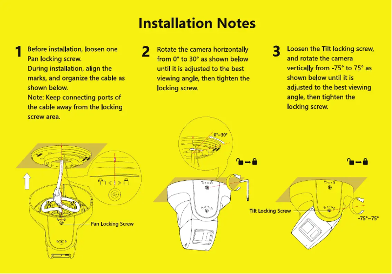 Page n°1 - Guide d'installation Hikvision DS-2CD2366G2P-ISU/SL