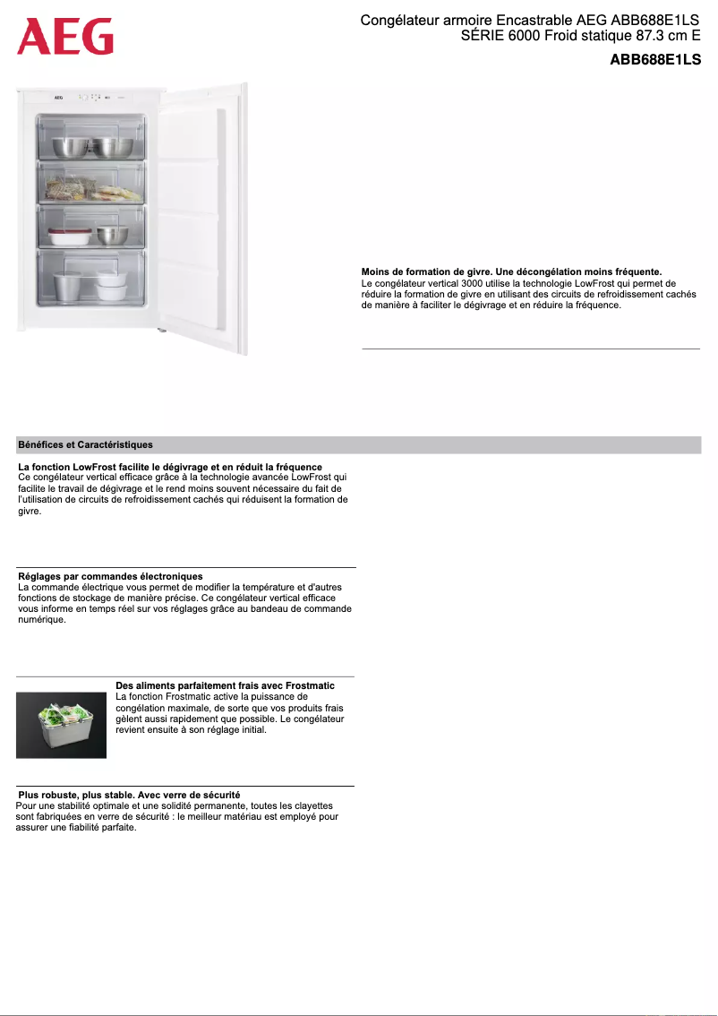 Image de la première page du manuel de l'appareil ABB688E1LS