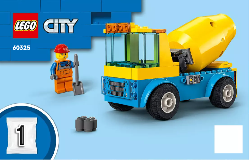 Page 1 de la notice Manuel utilisateur Lego City 60325