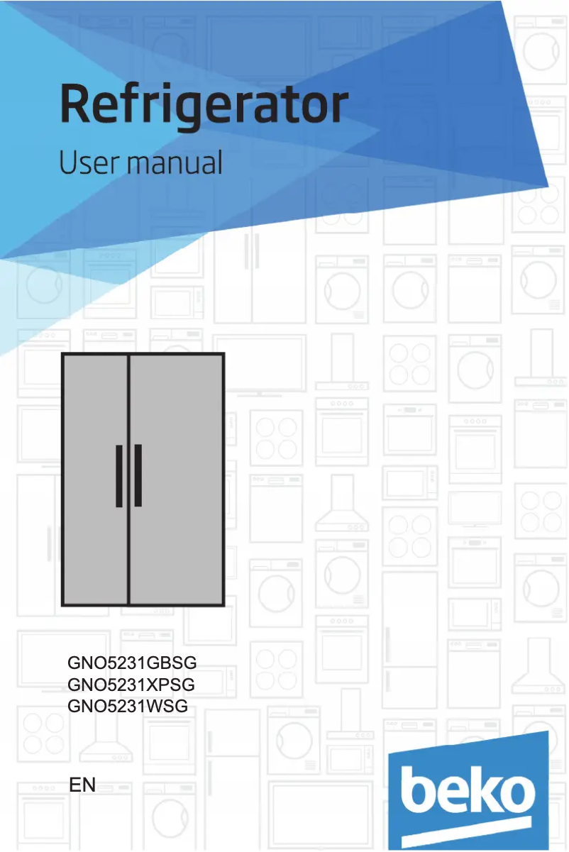 Image de la première page du manuel de l'appareil GNO5231GBSG