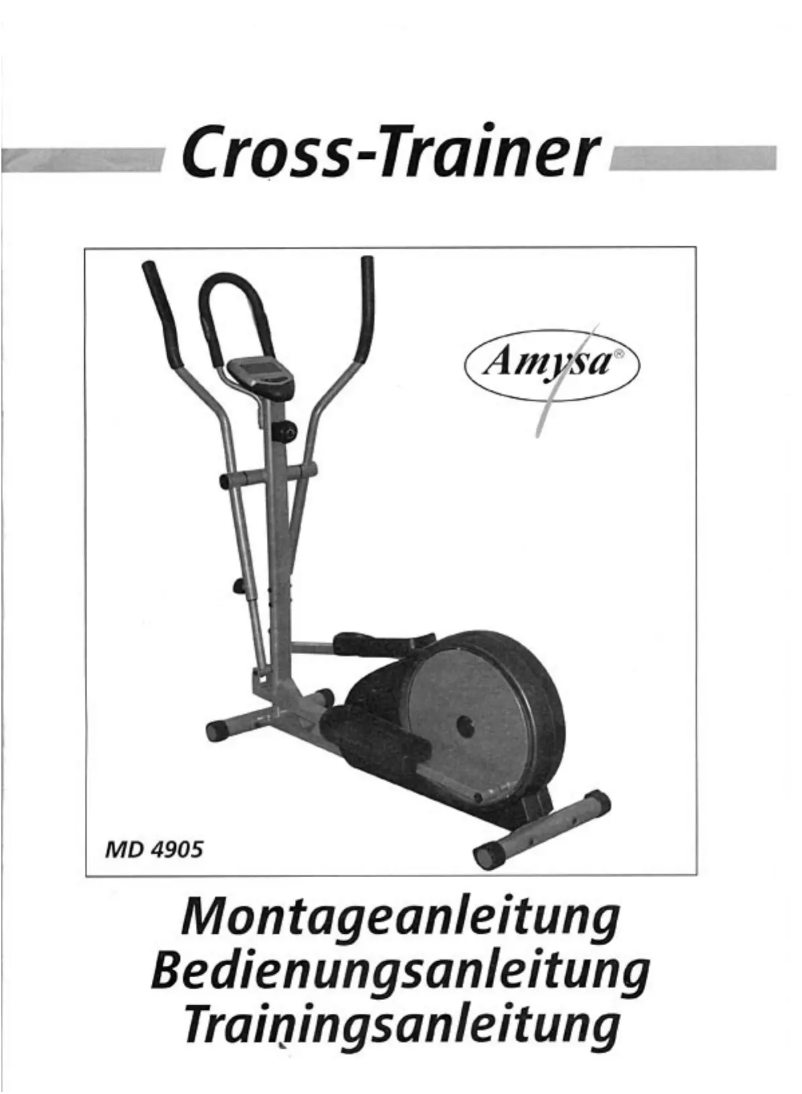 Page 1 de la notice Manuel utilisateur Amysa MD 4905