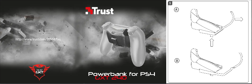 Image de la première page du manuel de l'appareil GXT 240