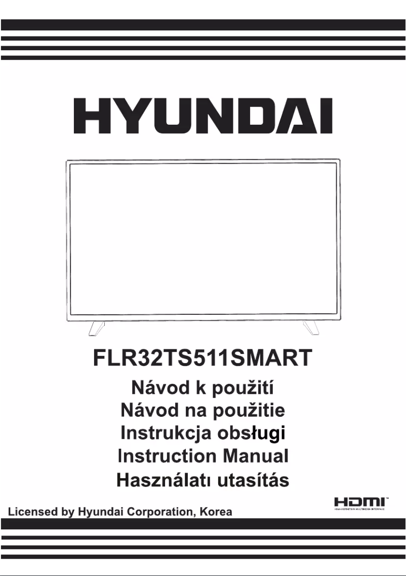 Image de la première page du manuel de l'appareil FLR32TS511SMART
