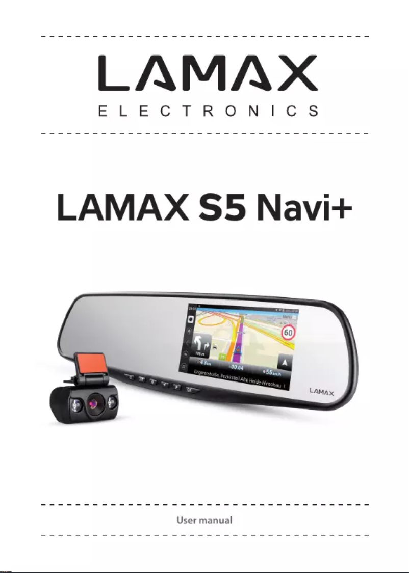 Image de la première page du manuel de l'appareil S5 Navi+
