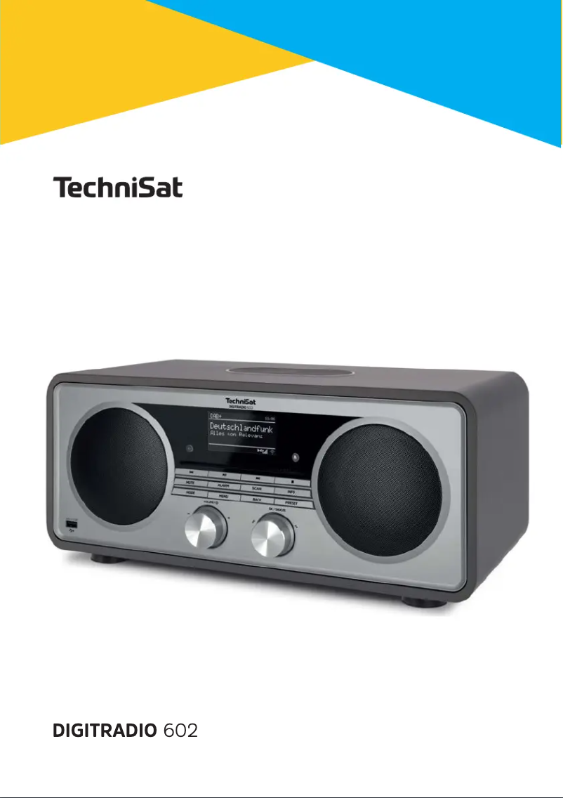 Image de la première page du manuel de l'appareil DigitRadio 602