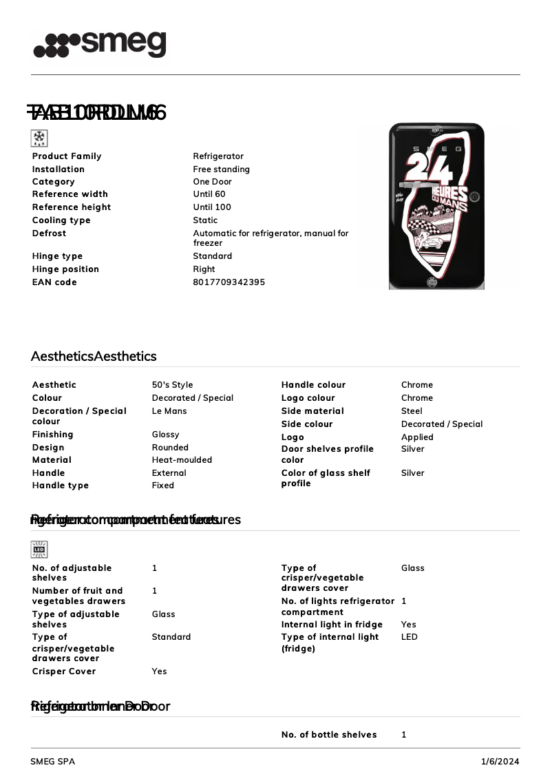 Image de la première page du manuel de l'appareil FAB10RDLM6