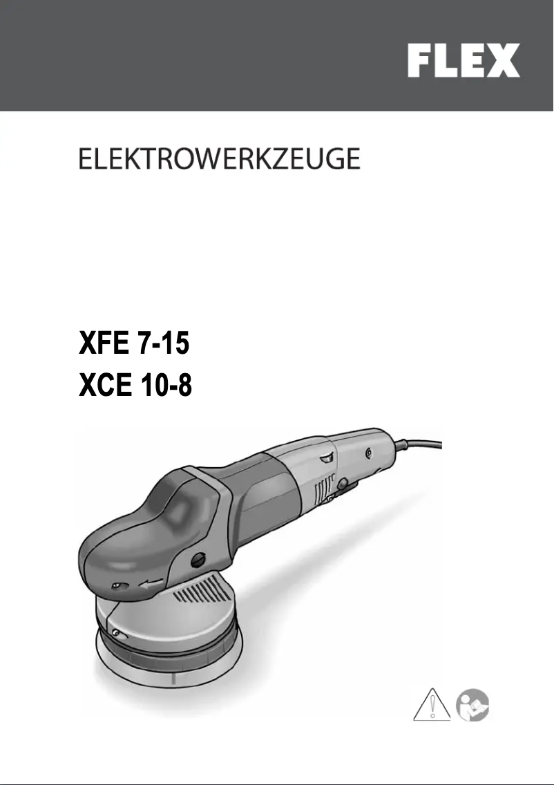 Image de la première page du manuel de l'appareil XCE 10-8 125
