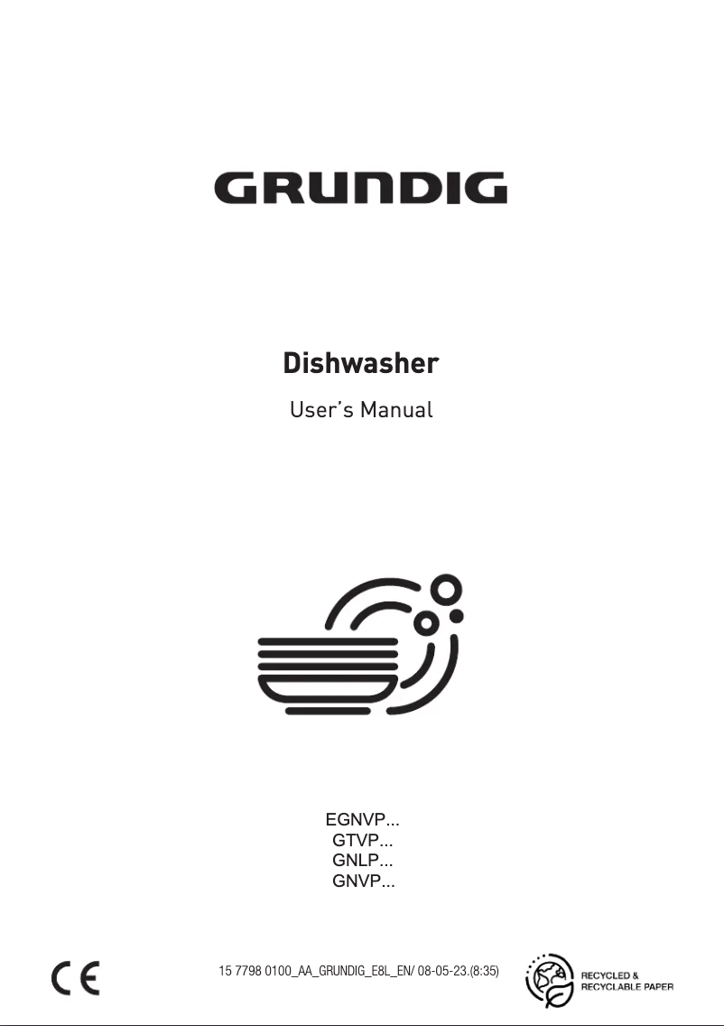 Page n°1 - Manuel utilisateur Grundig GNLP4635XDW