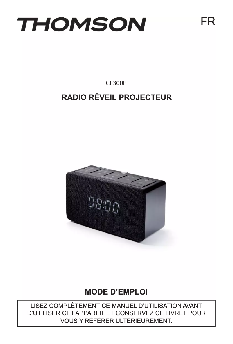 Imagen de la primera página del manual del dispositivo CL301P