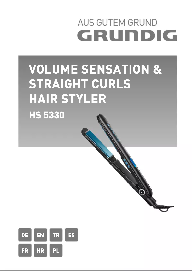 Page 1 de la notice Manuel utilisateur Grundig HS 5330