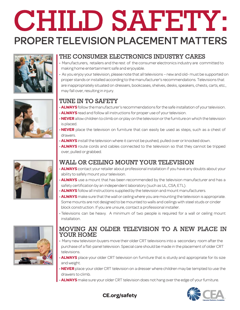 Page 1 de la notice Instructions de sécurité Sony Bravia KDL-46EX501