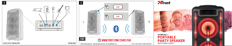 Página 1 del manual Manual de usuario Trust Klubb MX GO